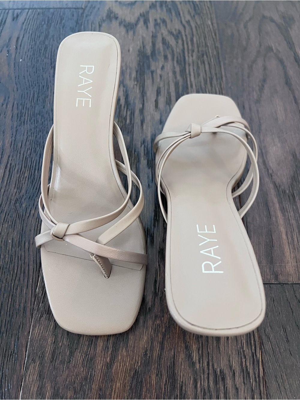 Revolve Raye Dax Heel in Tan Size 7 EUC